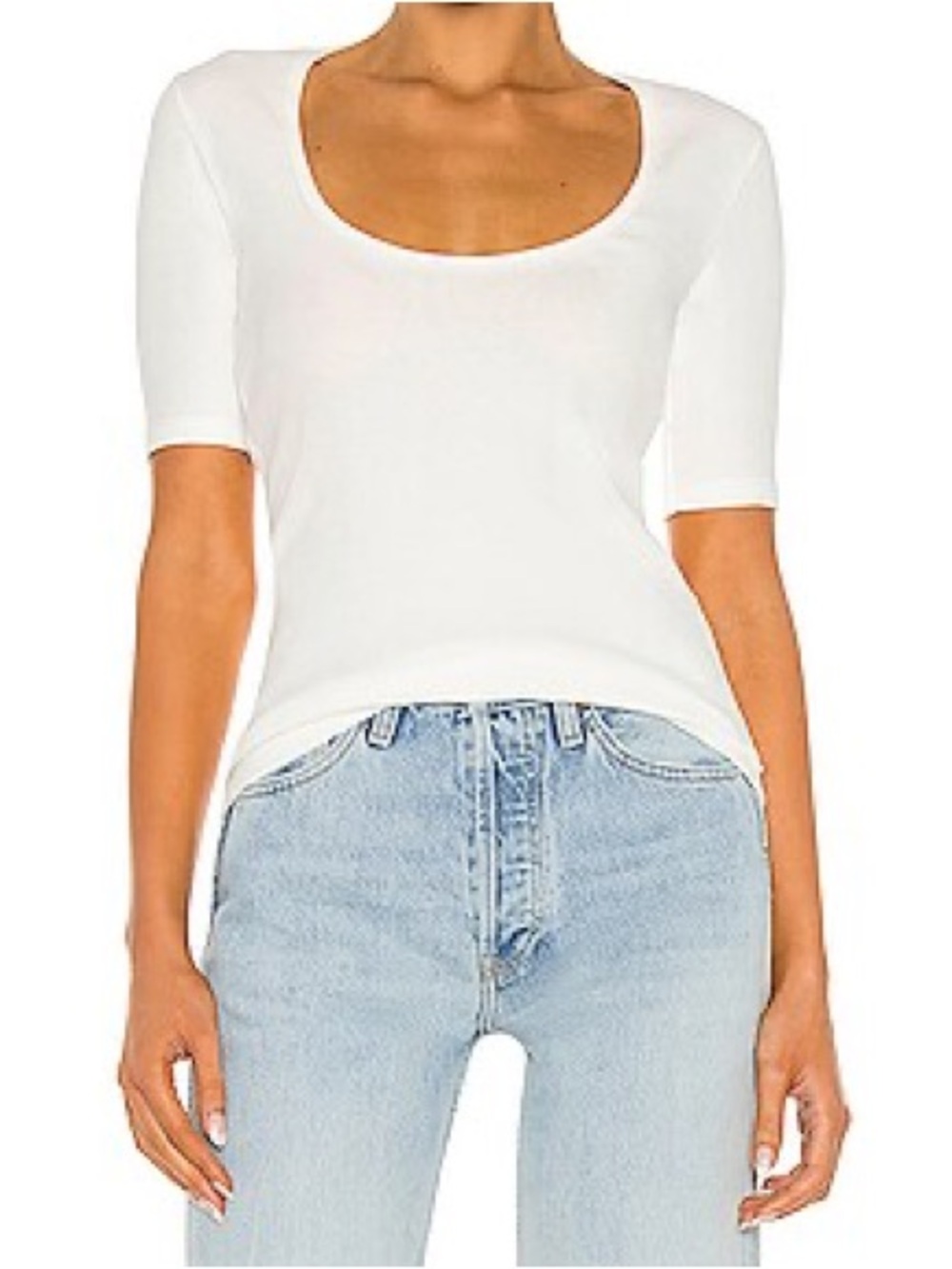 A.L.C. Brynne Tee in White